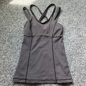 STRIPED LULULEMON TANK TOP